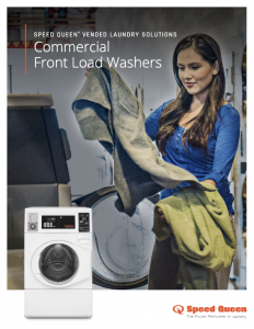 Speed Queen® Vended Laundry Solutions Commercial Front Load Washers Brochure