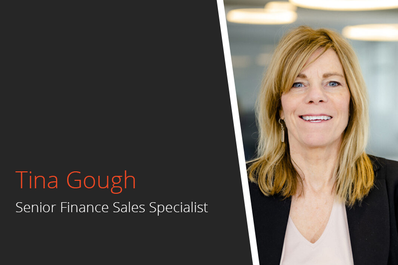 Tina Gough, senior finance sales specialist